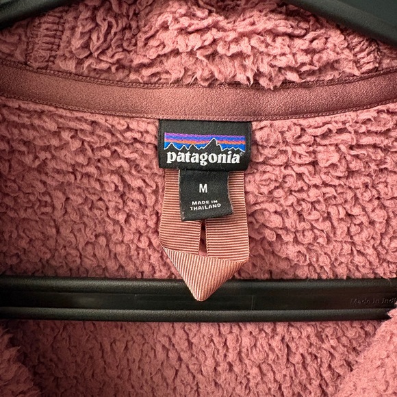Patagonia Mauve Pink Los Gatos Hooded Fleece Pullover - Picture 3 of 7